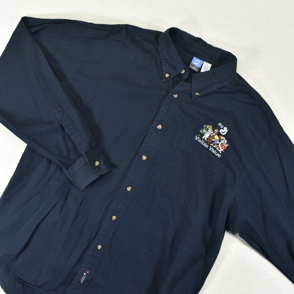 Vintage General Mills Cereal Button up Shirt Large